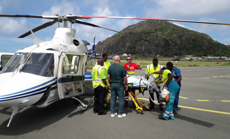 Tijdelijk weer medische nachtvluchten op Sint Eustatius