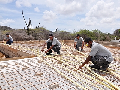 Een huis bouwen op Bonaire